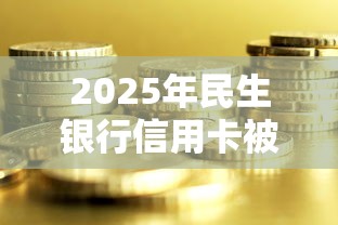 2025年民生银行信用卡被拒？看看这5个最新口子
