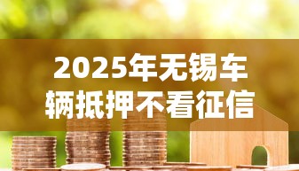 2025年无锡车辆抵押不看征信?罗列5个黑户成功获取大额贷款的平台 2025年无锡车辆抵押不看征信?罗列5个黑户成功获取大额贷款的平台