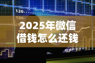 2025年微信借钱怎么还钱的，整合5个无视网黑征信黑3万贷款