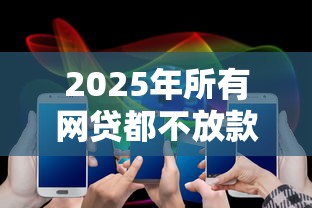 2025年所有网贷都不放款了？试试这五个网贷好过的平台