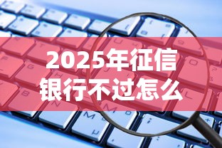 2025年征信银行不过怎么回事，公布5个网贷平台