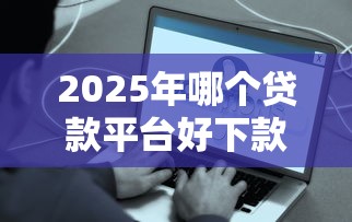 2025年哪个贷款平台好下款容易：整理5个1500必下口子