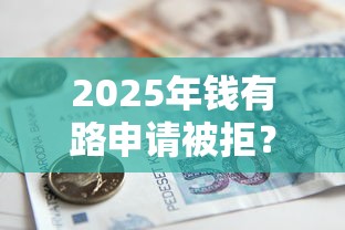 2025年钱有路申请被拒？罗列五个贷款下款快的平台
