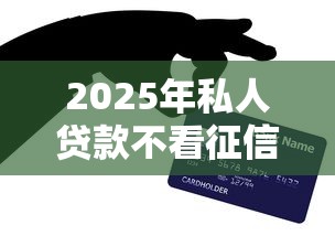 2025年私人贷款不看征信可信吗？看看这五个有信用卡就可以贷款的平台