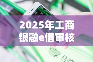 2025年工商银融e借审核不通过，分享5个逾期了还能在平台贷款