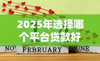 2025年选择哪个平台贷款好下款，公布五个平台贷款好通过