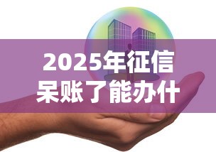 2025年征信呆账了能办什么贷款：公布五个借钱安全的平台