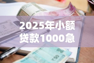 2025年小额贷款1000急用？推荐五个学生贷款平台