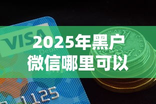 2025年黑户微信哪里可以借钱？分享5个信用好的贷款平台
