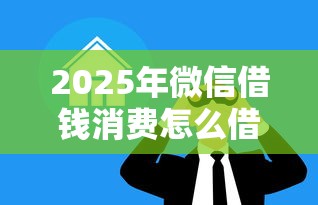 2025年微信借钱消费怎么借款不了，整理5个黑户口子秒下的