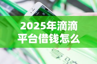 2025年滴滴平台借钱怎么被拒？分享五个不看征信直接放款的平台