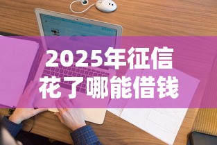 2025年征信花了哪能借钱，公布5个网贷无视不查征信平台