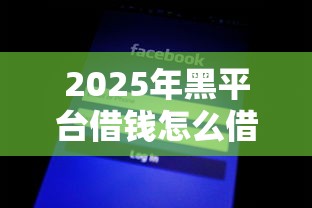 2025年黑平台借钱怎么借钱？整合5个贷款平台不看征信