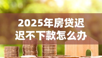 2025年房贷迟迟不下款怎么办，梳理5个满19岁可以借款的口子