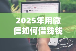 2025年用微信如何借钱钱到账快，分享5个小额借贷不看征信的平台