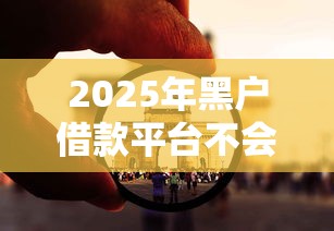 2025年黑户借款平台不会被拒绝？看看这5个2025新口子不用审核的方法