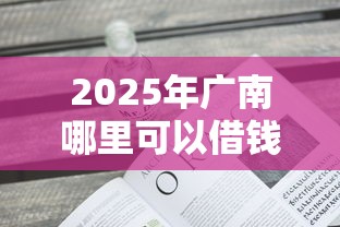 2025年广南哪里可以借钱：看看这5个不查征信的贷款平台