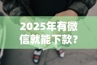 2025年有微信就能下款？分享5个失信被执行人网贷口子