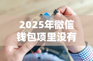 2025年微信钱包项里没有借钱：梳理五个好借的贷款平台