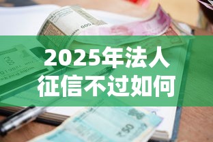 2025年法人征信不过如何贷款？梳理5个当前逾期严重能下款的平台