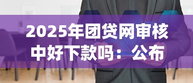 2025年团贷网审核中好下款吗：公布五个p2p贷款平台