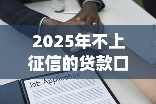 2025年不上征信的贷款口子有哪些：梳理5个满19岁可以借款的app