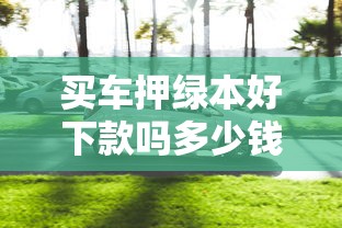 买车押绿本好下款吗多少钱？10个靠谱低利率的贷款软件推荐