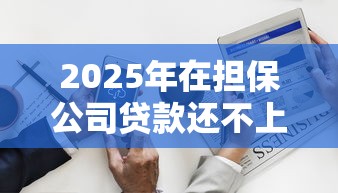 2025年在担保公司贷款还不上怎么办？看看这5个芝麻分贷款的平台