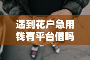 遇到花户急用钱有平台借吗怎么借怎么办？或可尝试这6个网贷综合评分不足平台能借2000块急用