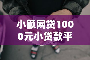 小额网贷1000元小贷款平台，借40万一个月要多少利息的5个平台介绍