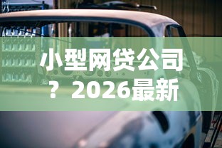 小型网贷公司？2026最新测评10个车贷款平台