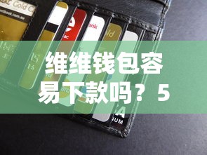 维维钱包容易下款吗？5个支持下款到微信的最新贷款口子