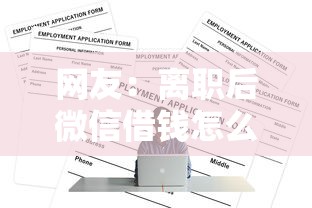 网友：离职后微信借钱怎么办理？求介绍几款什么网贷是正规平台