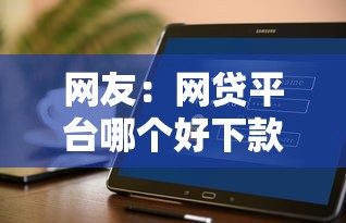 网友：网贷平台哪个好下款？求介绍几款最安全的贷款平台