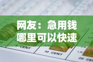 网友：急用钱哪里可以快速借到？求介绍几款最容易通过的网贷平台
