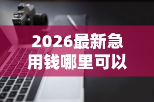 2026最新急用钱哪里可以快速借到，总结十个不看征信查询的软件！