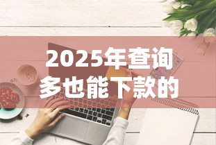 2025年查询多也能下款的网贷有哪些，看看这五个有什么好的贷款平台
