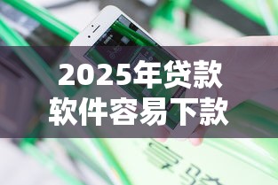 2025年贷款软件容易下款的，分享5个2025大花户放水秒下款的口子