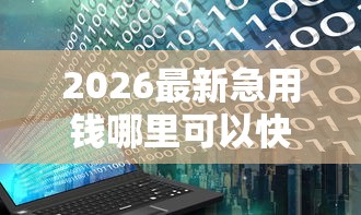 2026最新急用钱哪里可以快速借到，总结十个无视黑白户的下款口子！