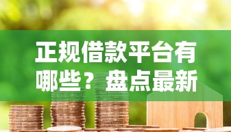 正规借款平台有哪些？盘点最新6个黑户可以在平台上借到钱