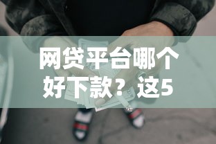 网贷平台哪个好下款？这5个纯线上贷款平台可以试试