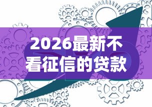 2026最新不看征信的贷款平台，总结十个无视风控10000必下口子！