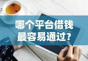 哪个平台借钱最容易通过？十大和摇钱花一样的平台推荐