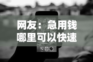 网友：急用钱哪里可以快速借到？求介绍几款小额度借钱百分百通过的平台