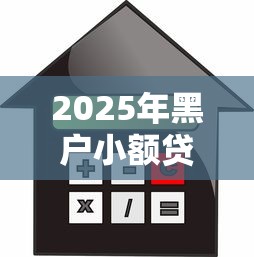 2025年黑户小额贷款公司，分享5个78岁能借款的平台