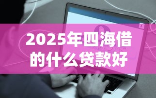2025年四海借的什么贷款好下款：公布5个网贷平台容易通过