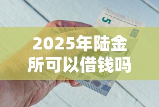 2025年陆金所可以借钱吗？整合5个靠谱借钱的网贷口子