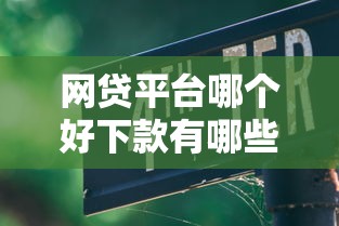 网贷平台哪个好下款有哪些？7个现在平台可以借钱推荐给你