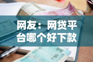 网友：网贷平台哪个好下款？求介绍几款什么贷款平台利息低