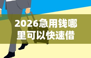 2026急用钱哪里可以快速借到，差1000元就选这8个平台